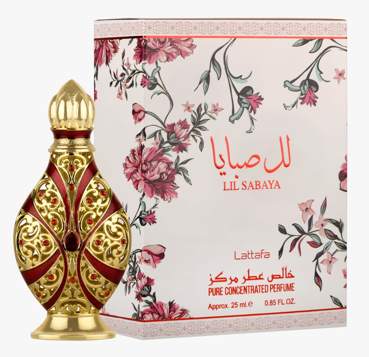 ÁRABE - LATTAFA Lil Sabaya Attar - 25ml (Perfume Óleo) - Crys Perfumaria