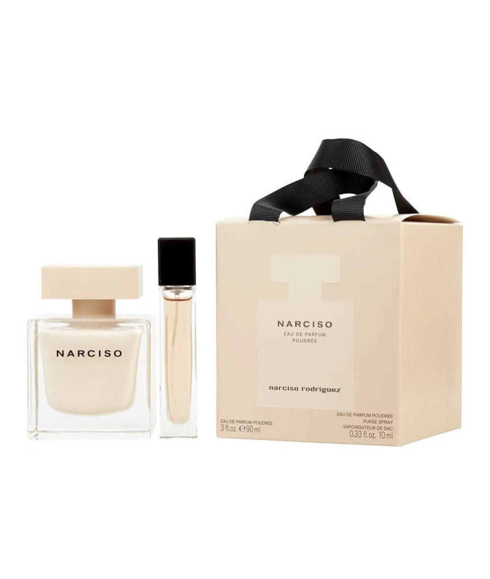 Kit Narciso Rodriguez Poudree Eau De Parfum Spray 90 Ml & 10 Ml