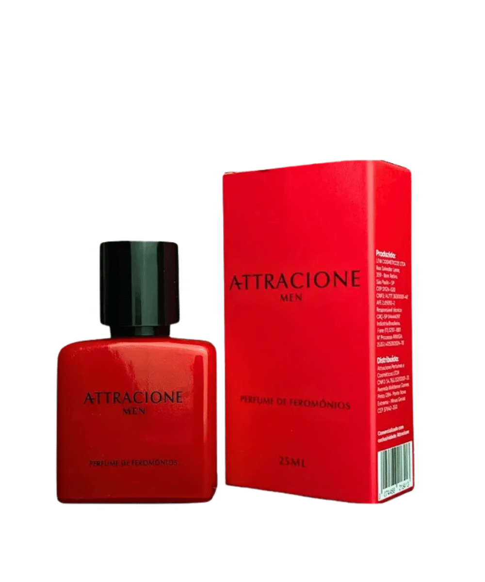 Attracione Men Perfume Com Feromônio De Alta Atração 25 Ml