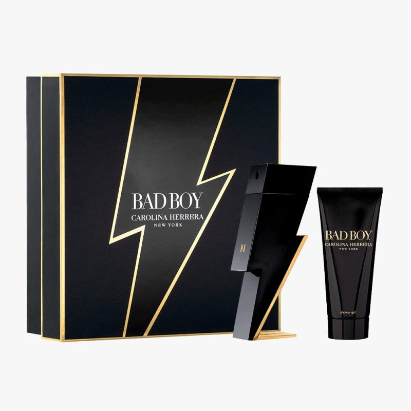 Carolina Herrera Bad Boy Kit – Perfume Masculino Eau De Toilette 100ml + Gel de banho