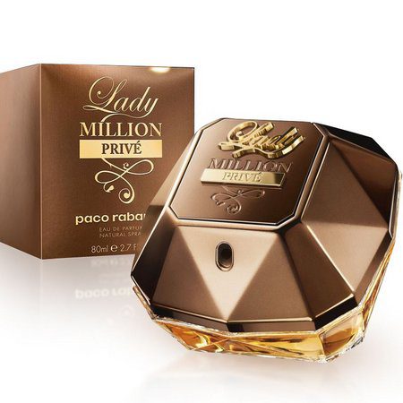 Paco Rabbane Lady Million Privé feminino Eau de Parfum- 80ml