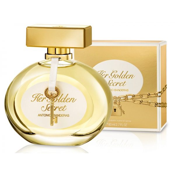 Tester Antonio Banderas Her Golden Secret Perfume Feminino Eau de Toilette - 80ml