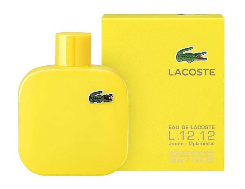Lacoste Jaune Masculino Eau De Toilette - 100ml
