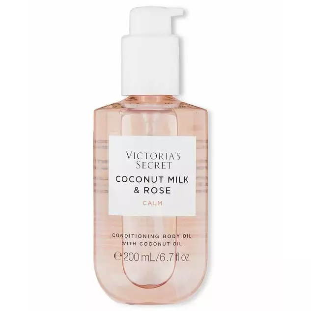 Óleo Corporal Victorias Secret Body Oil Coconut Milk & Rose - 200ml