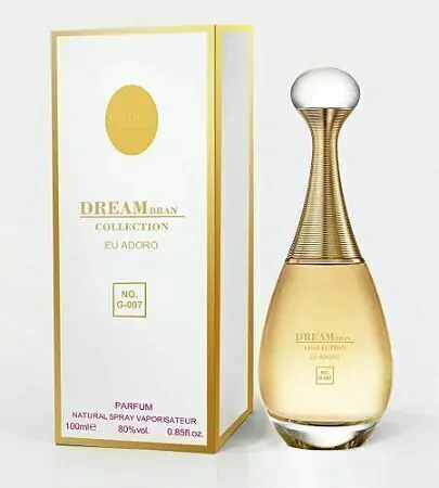 G- 007 – Dream Brand Collection Eu Adoro (REF. OLFATIVA J'adore Parfum) – 100ml