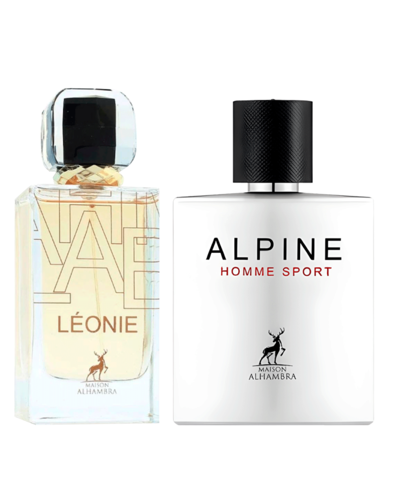 Combo Árabe: Alpine Homme Sport Eau de Parfum 100ml + Leonie Eau de Parfum 100ml