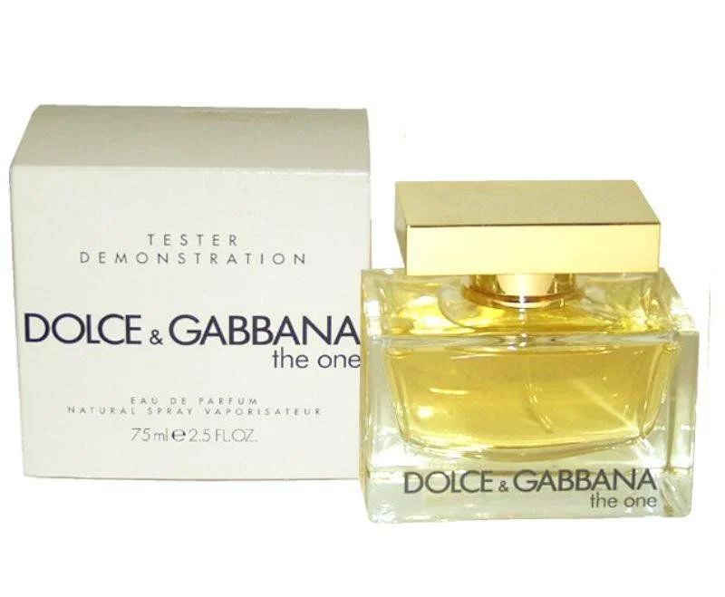 Tester The One Dolce & Gabbana Feminino Eau de Parfum 75 Ml