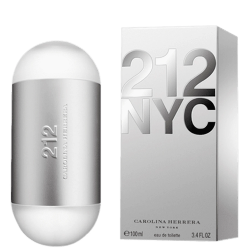 212 NYC Carolina Herrera Perfume Feminino Eau de Toilette 100ml