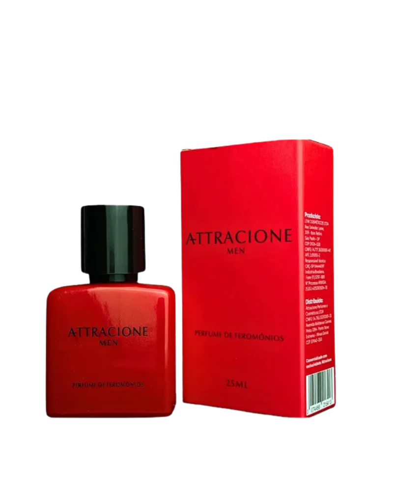 Attracione Men Perfume Com Feromônio De Alta Atração 25 Ml