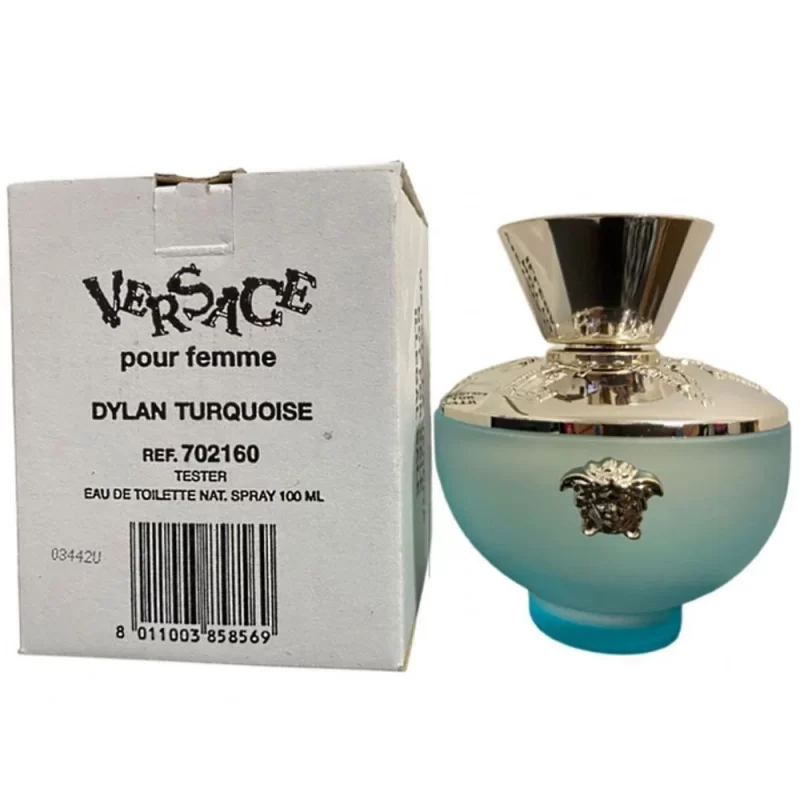Tester Versace Pour Femme Dylan Turquoise – Eau De Toilette 100 Ml