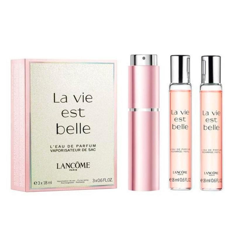 Kit de Bolsa Lancôme La Vie Est Belle (3 Peças) 18ml cada