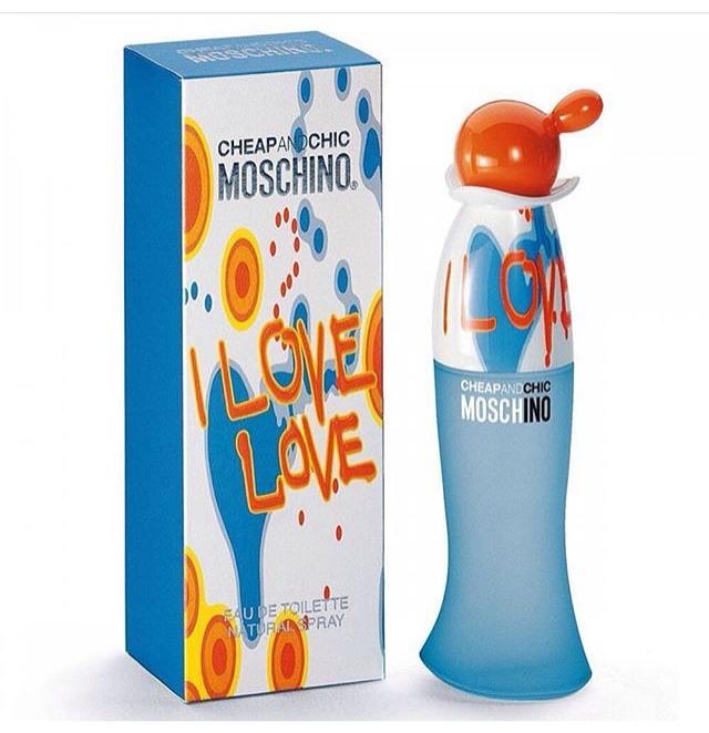 Moschino Cheap And Chic I Love Love Eau De Toilette - 100ml (Inspiração ao Light blue)
