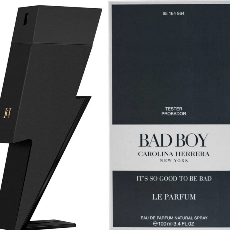 Tester Carolina Herrera Bad Boy Parfum - 100ml