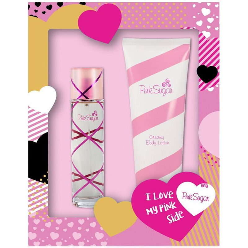 Kit Pink Sugar Eau De Toilette - 100ml + Body Lotion 250ml