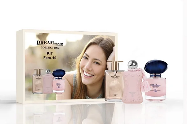 Kit Brand Collection Inspiração Delina 25ml+My Way 25ml+Idôle25ml