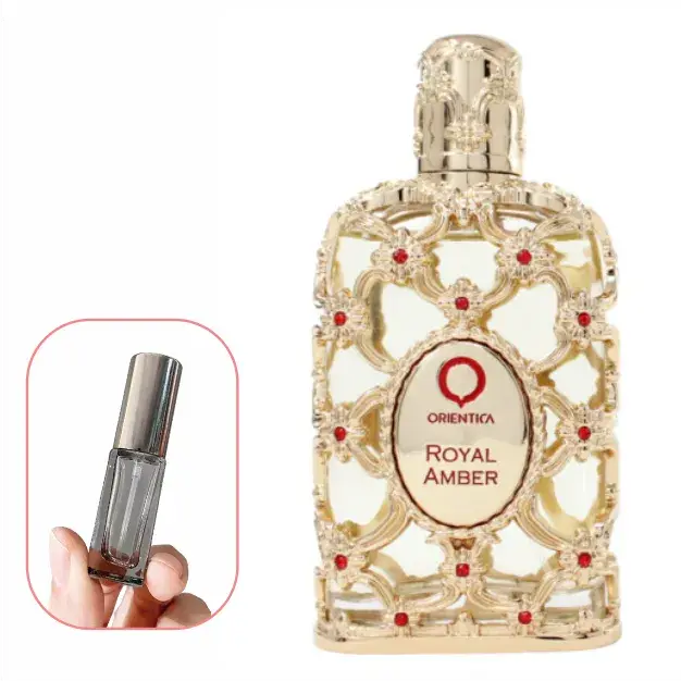 Decant - ÁRABE - Orientica Royal Amber  Eau de Parfum Unissex 5ml