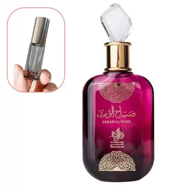 Decant - Árabe Sabah Al Ward Al Wataniah Eau de Parfum - 5ml