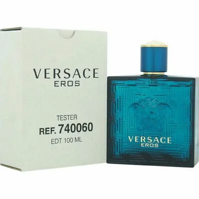 TESTER VERSACE EROS EAU DE PARFUM MASCULINO 100 ML