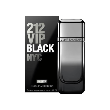 212 Vip Black Elixir Eau De Parfum Carolina Herrera  100 Ml Perfume Masculino
