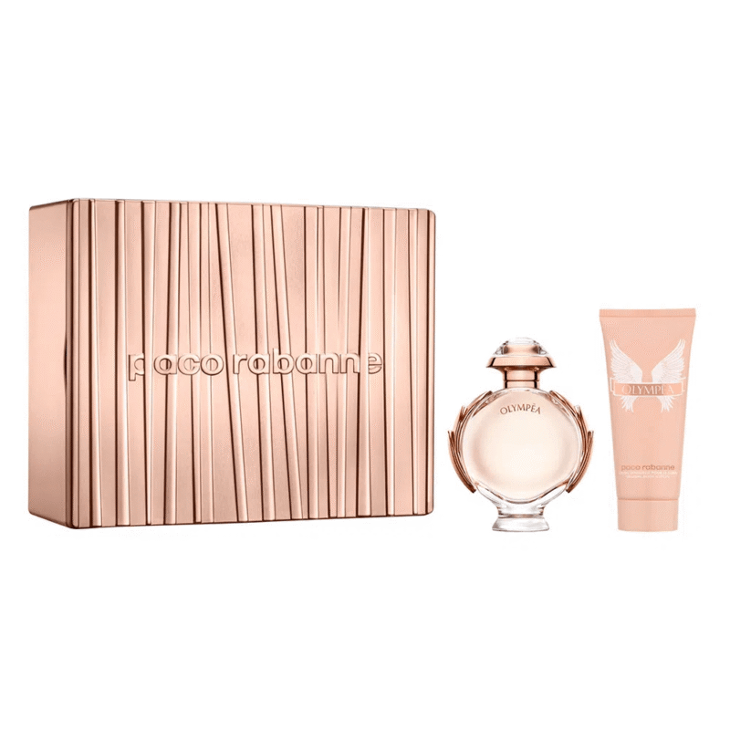 Kit Coffret Paco Rabanne Olympéa Feminino EDP 80ml + Hidratante Corporal 100ml