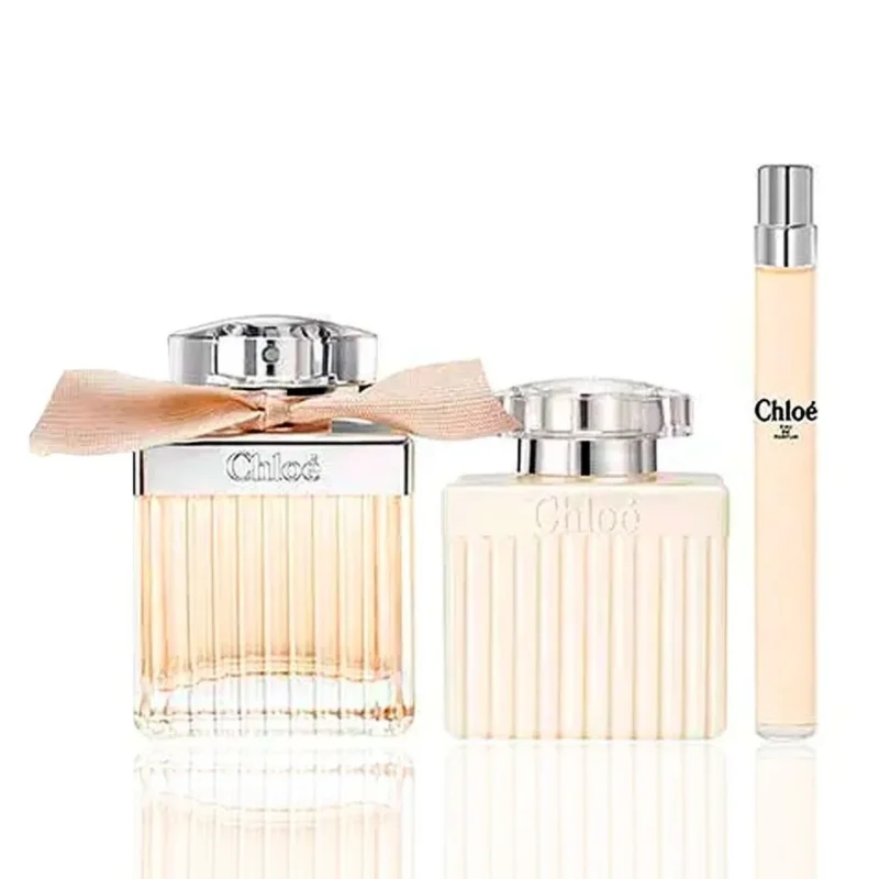 Kit Chloé Feminino - Eau de Parfum 100ml + Eau de Parfum 10ml + Loção Corporal 100ml