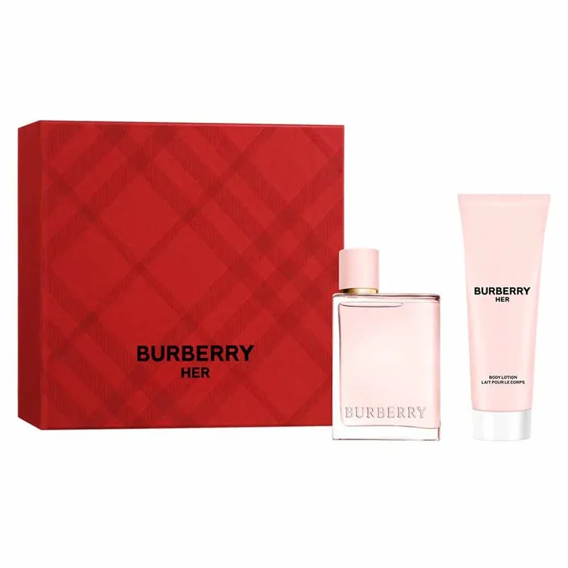 Kit Burberry Her - Eau De Parfum 50 Ml + Body Lotion 75ml