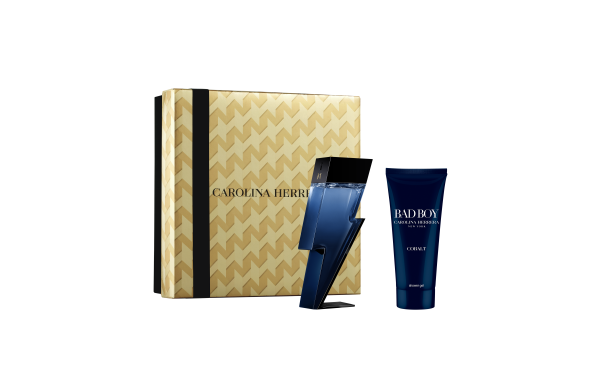 Carolina Herrera Kit Bad Boy Cobalt Eau De Parfum - Perfume Masculino 100ml + Shower Gel 100ml