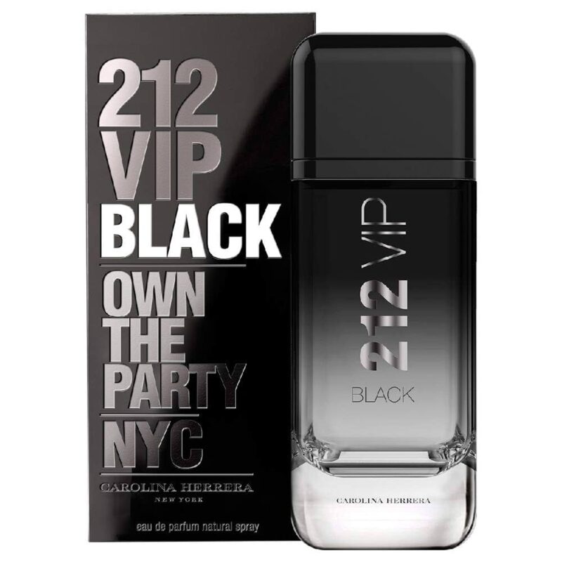 Carolina Herrera 212 Vip Black Eau De Parfum - Perfume Masculino 100 ml - Imagem 2