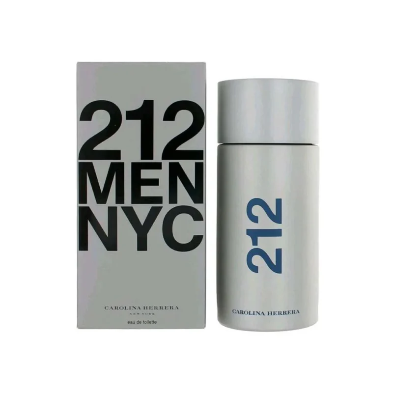 212 Men Carolina Herrera Eau De Toilette 100 ml - Perfume Masculino