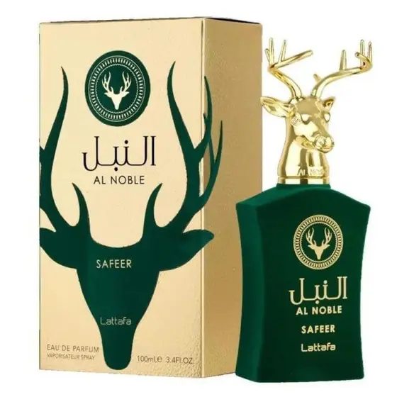 Árabe Lattafa Al Noble Safeer Eau De Parfum 100ml Unissex - Perfume Masculino