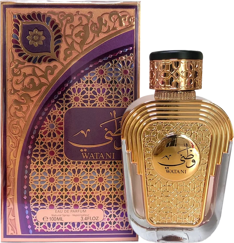 Árabe Perfume Watani Al Wataniah  100ml - Perfume Feminino