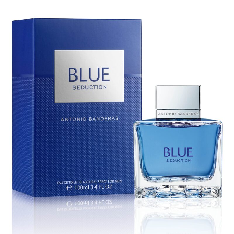 Antonio Banderas Blue Seduction Eau De Toilette 100ml-  Perfume Masculino