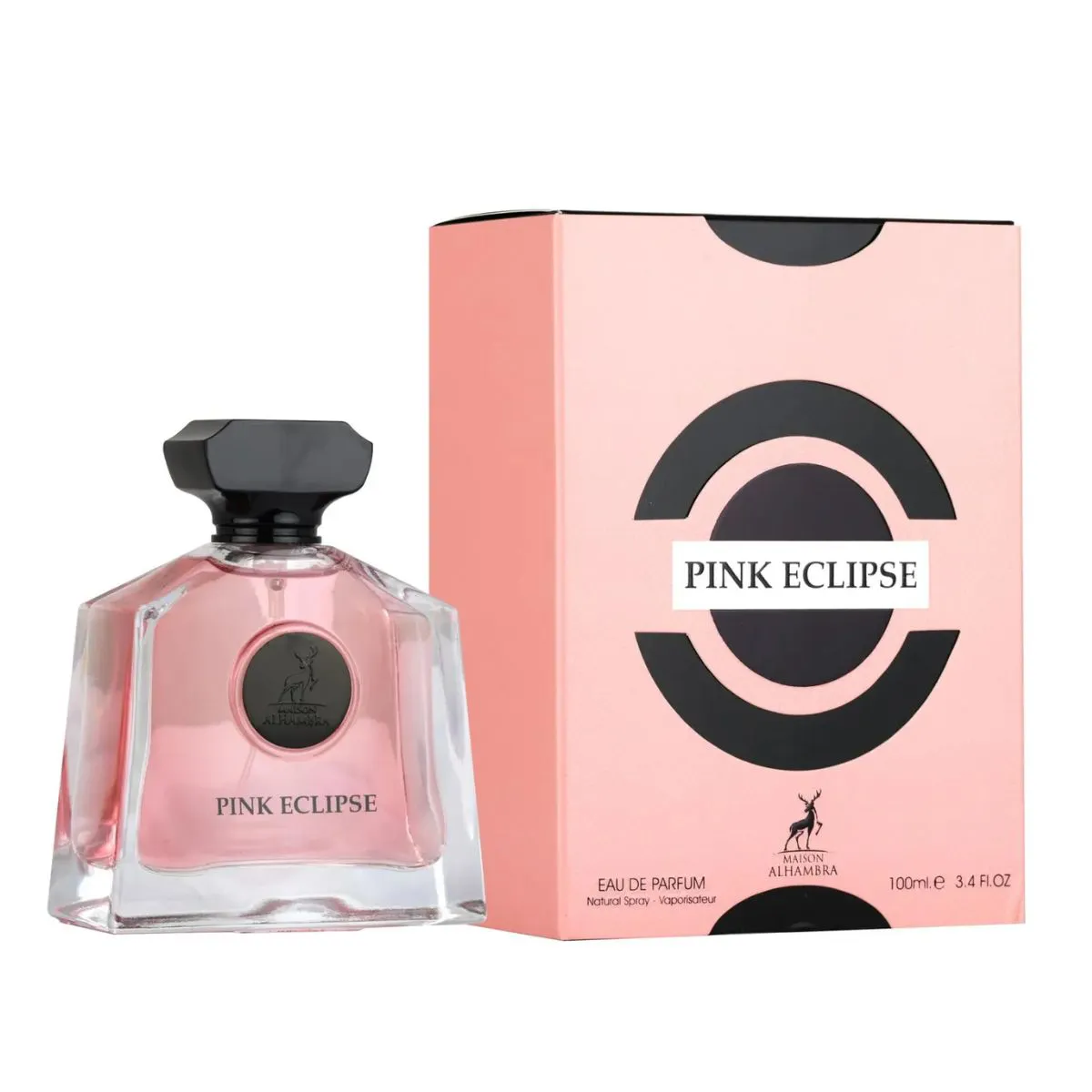 Árabe Pink Eclipse Maison Alhambra  Eau de Parfum 100ml- Perfume Feminino