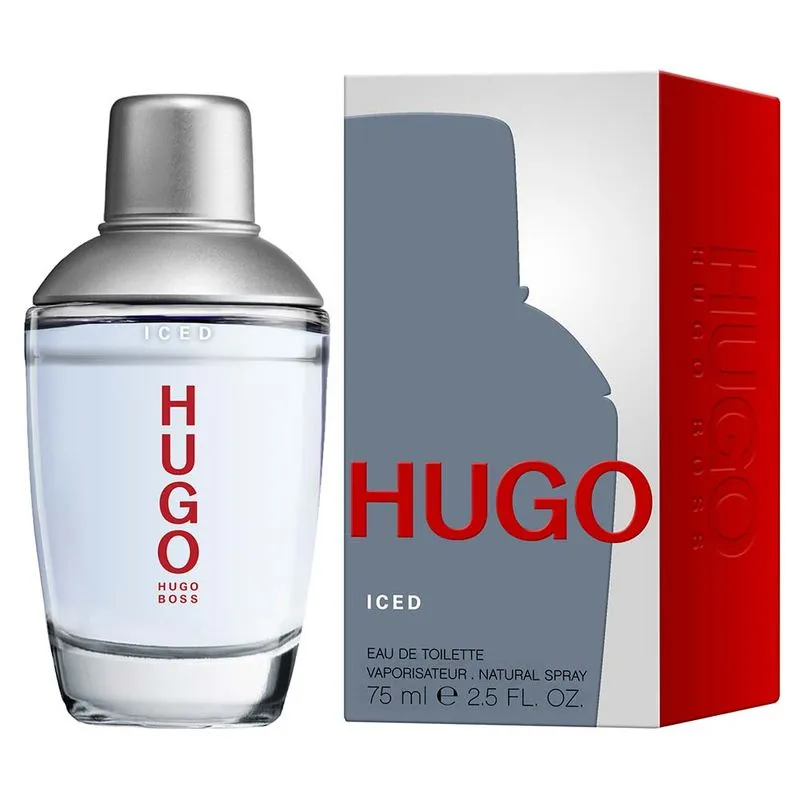 Iced Hugo Boss – Perfume Masculino – EDT 75ml