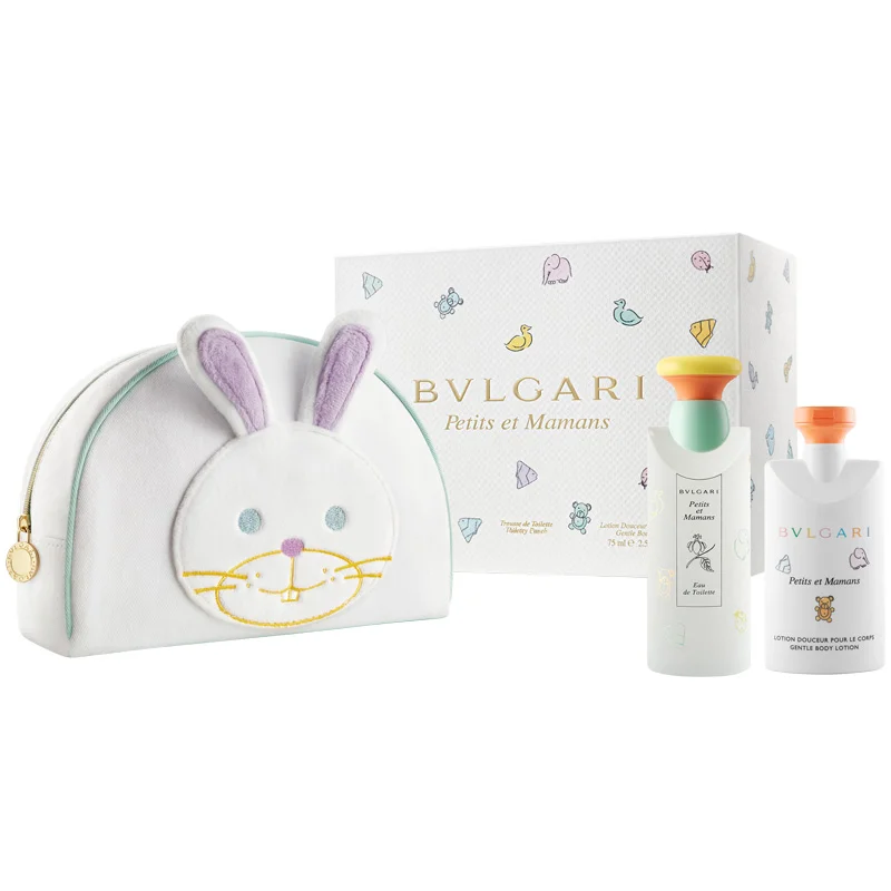 Kit Petits Et Mamans Bvlgari Eau De Toilette - Edt 100 Ml + Body Lotion 75 Ml + Necessaire