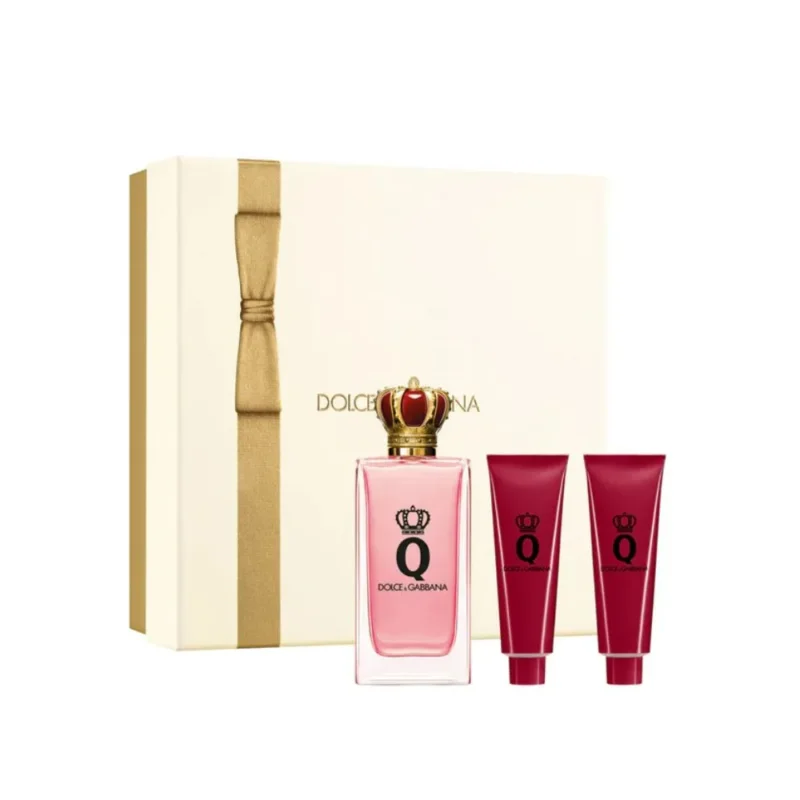 Kit Dolce & Gabbana Q By Dg Eau De Parfum 100ml + Gel De Banho 50ml + LoçãO Corporal 50ml